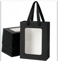 Gift Bag with window (Black)